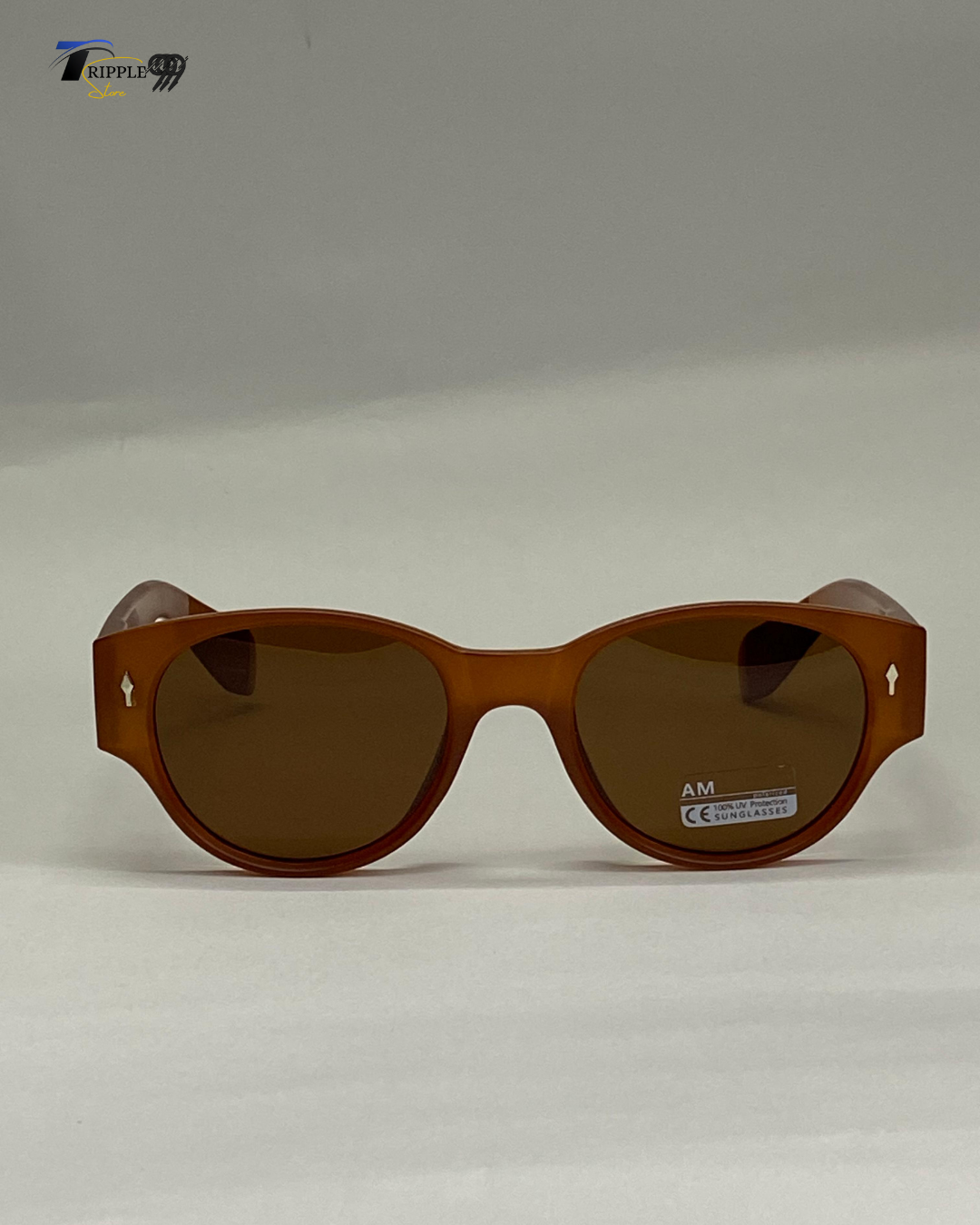 Premium Designer Sunglasses β Premium Brown Frame Unisex Shades