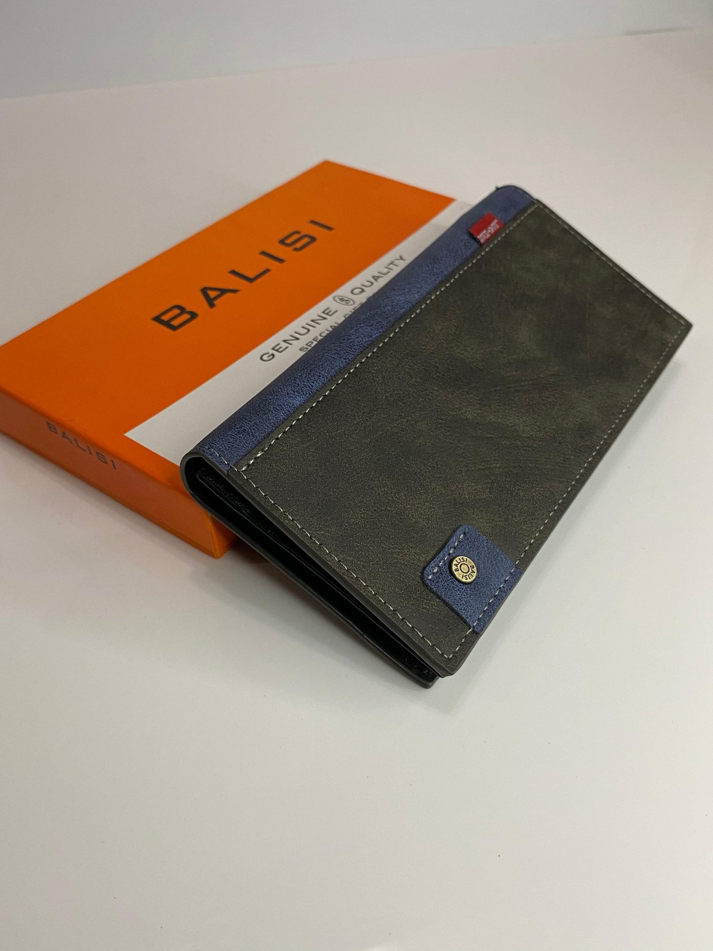 Balisi Men's Luxury Leather Brown Wallet