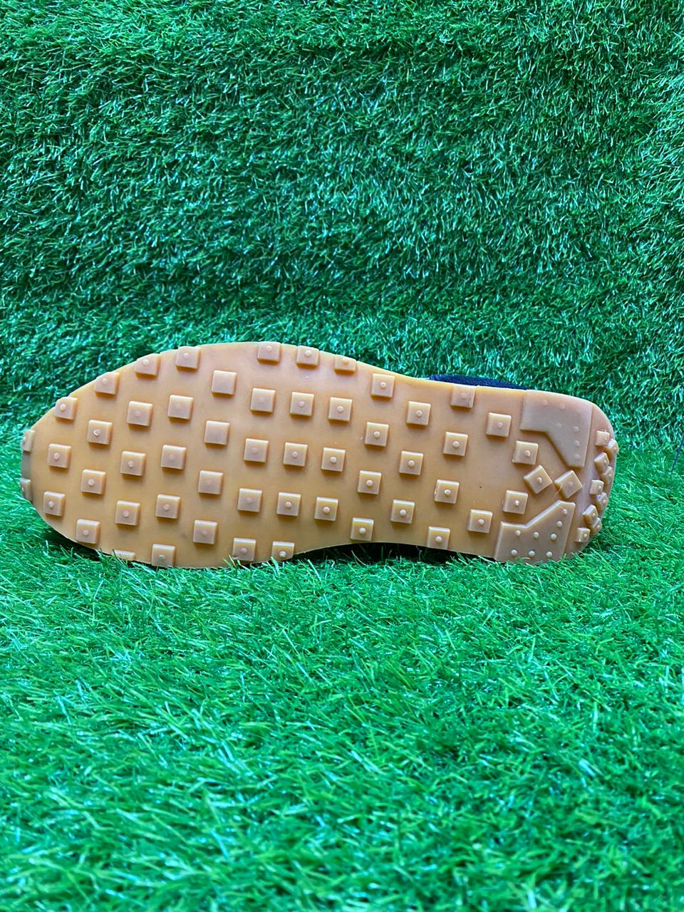 Retro Silhouette Lifestyle Sneakers | Black & Ivory Premium Edition