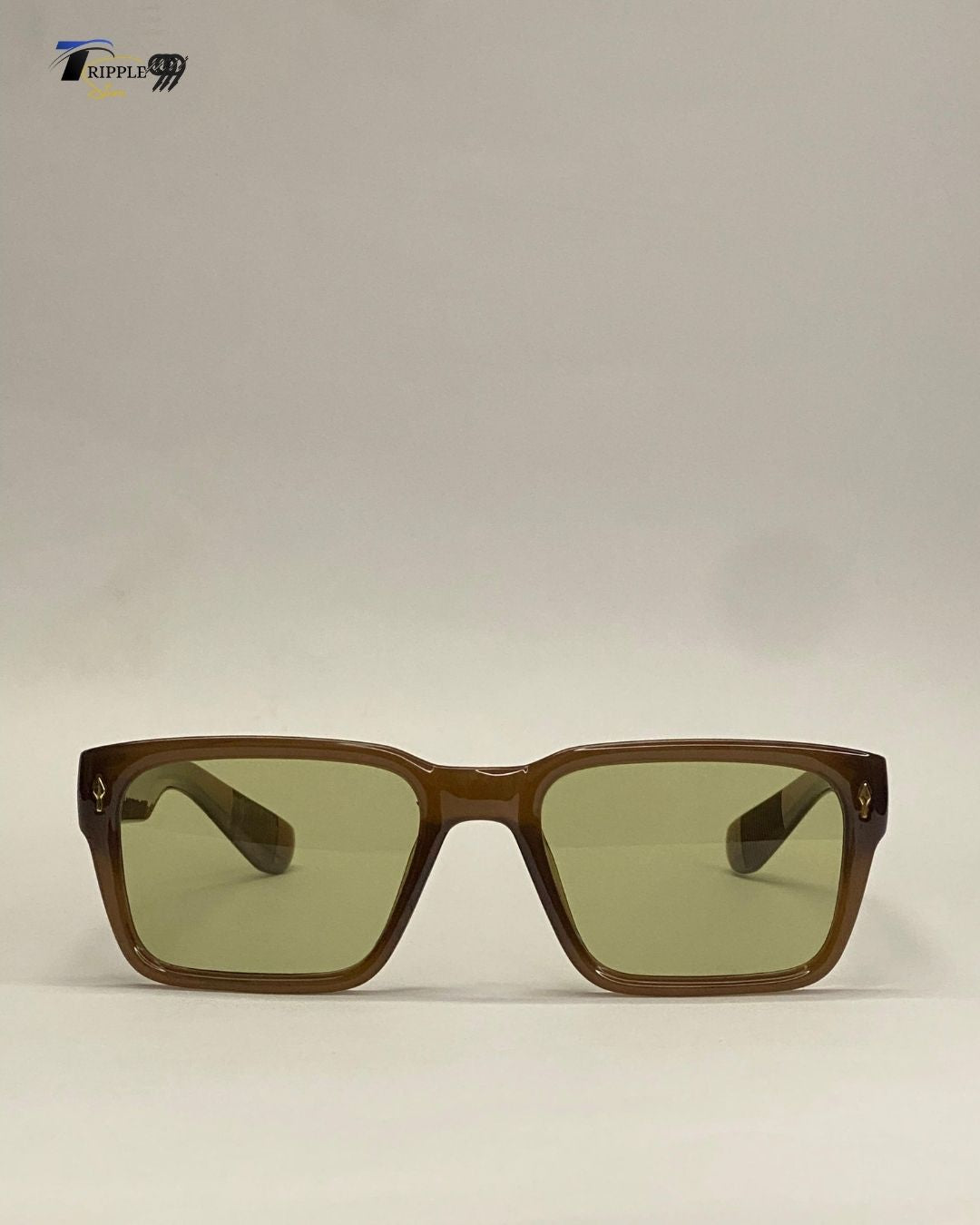 Trendy Brown Rectangular Sunglasses β Premium UV Protection Eyewear