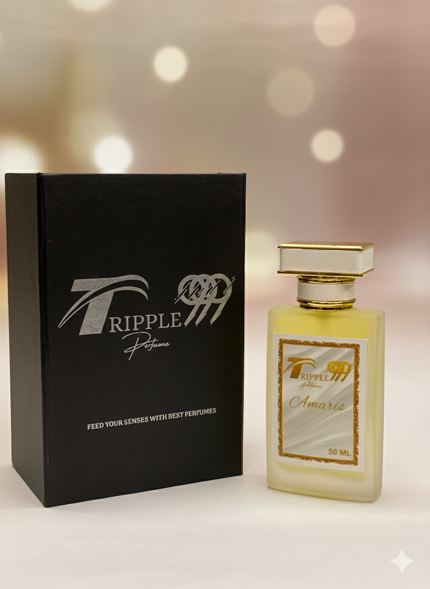 Amaris by Tripple 999 Perfume | Luxury Long Lasting Fragrance for Men | 50ML