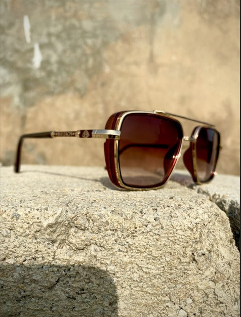 Maybech Vintage-Inspired Sunglasses – Classic Unisex Look