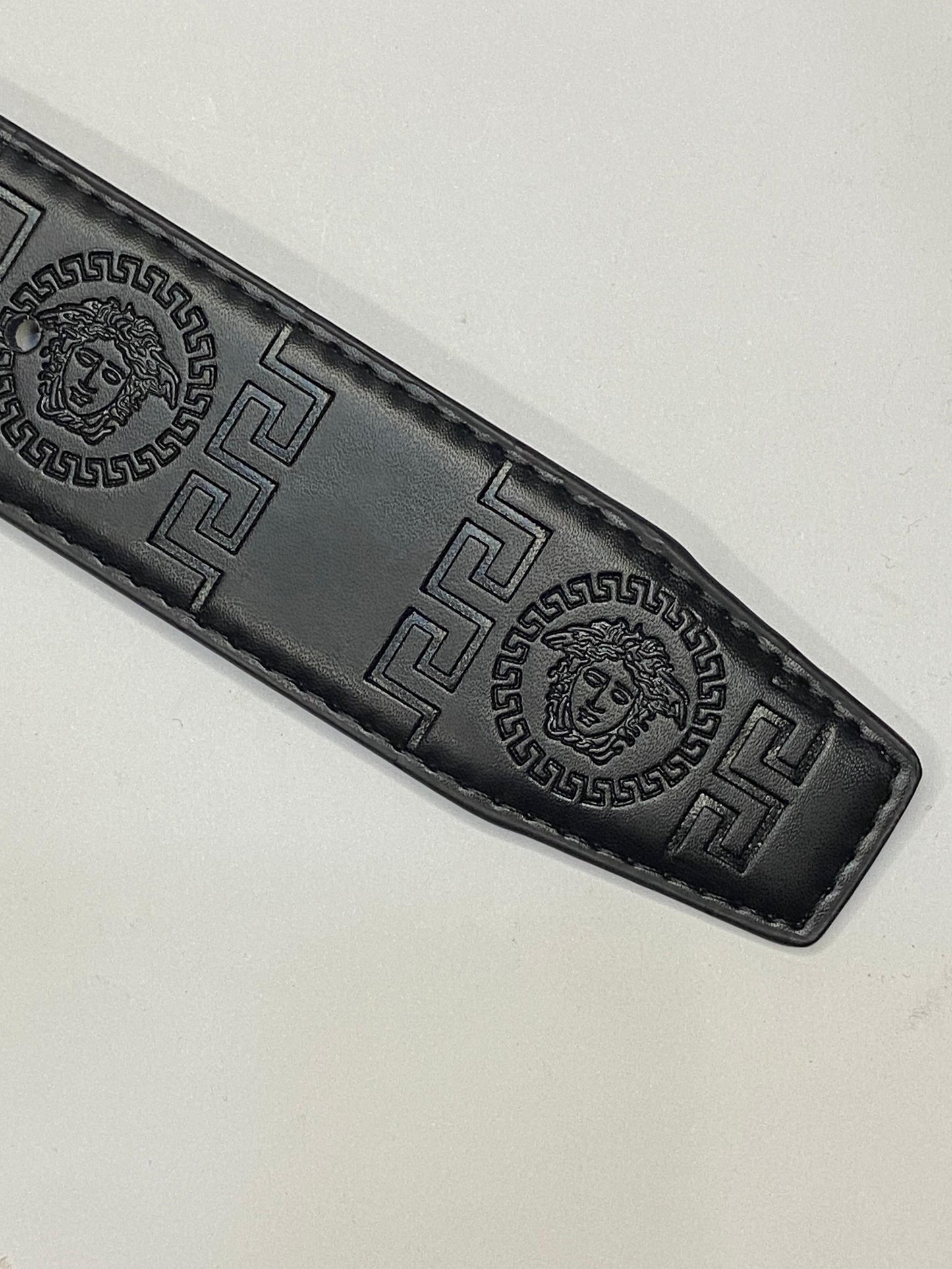 Versace Original Leather Designer Belt for Men | Premium Fashion Statement 2025 Waist : 46