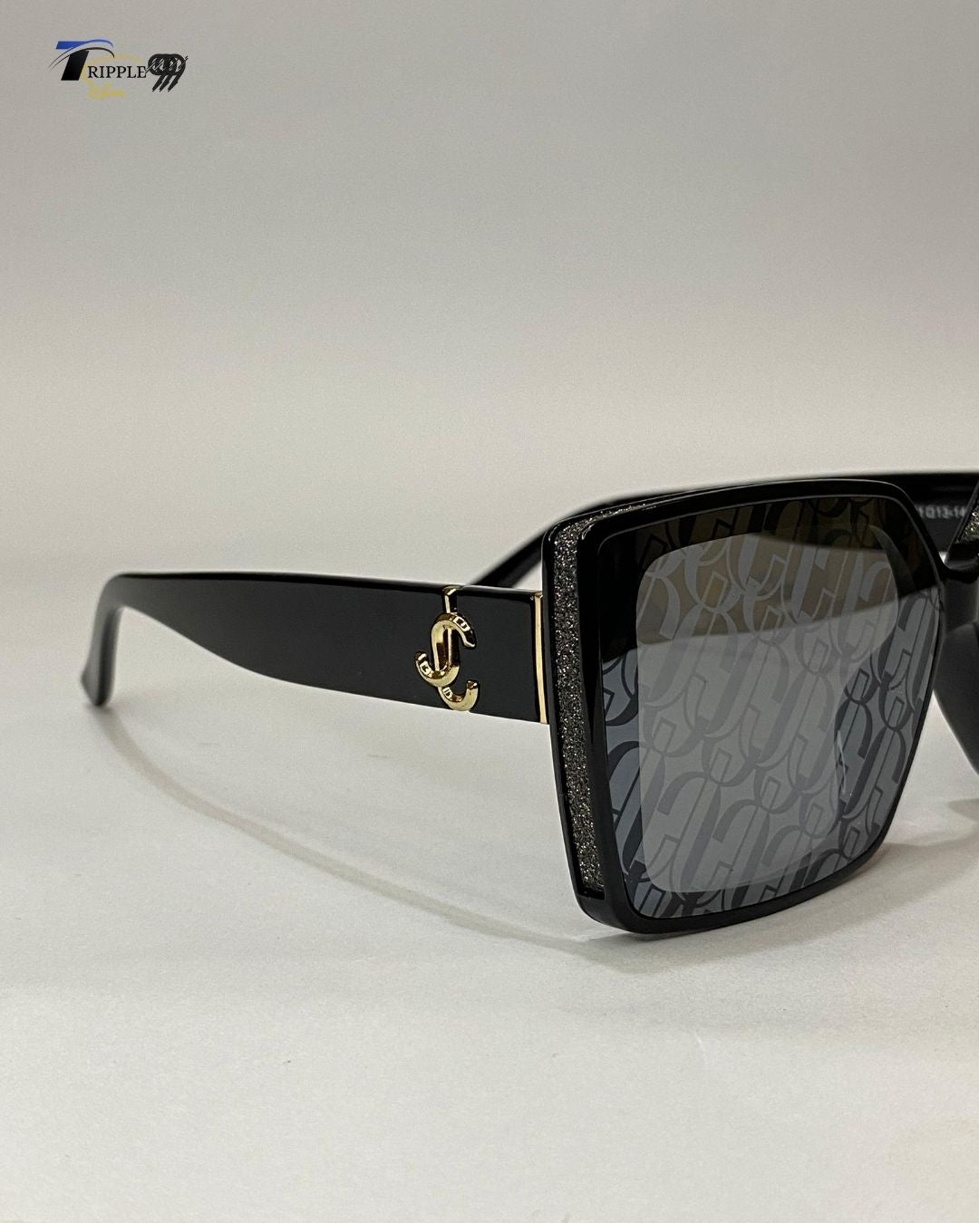 Luxury Black & Gold Designer Sunglasses | Premium Unisex Fashion Eyewear