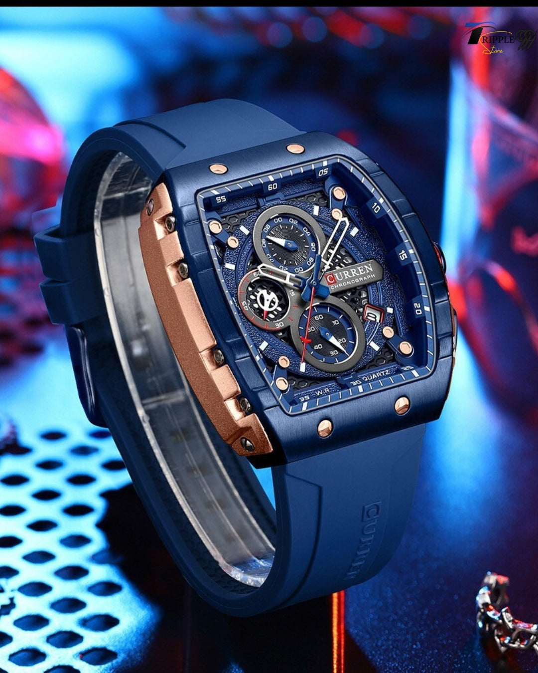 Curren Luxury Sports Watch β Bold Design for Modern Men