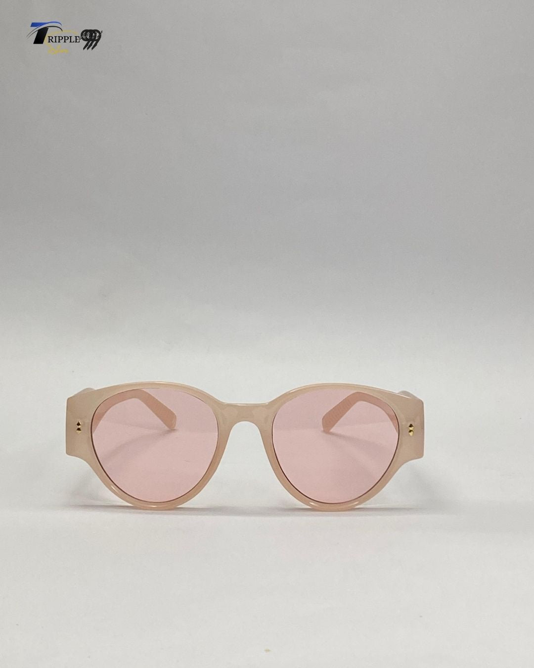 Premium Pink Lens Sunglasses | Trendy Unisex Fashion Shades | UV Protection Glasses
