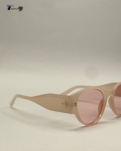 Premium Pink Lens Sunglasses | Trendy Unisex Fashion Shades | UV Protection Glasses