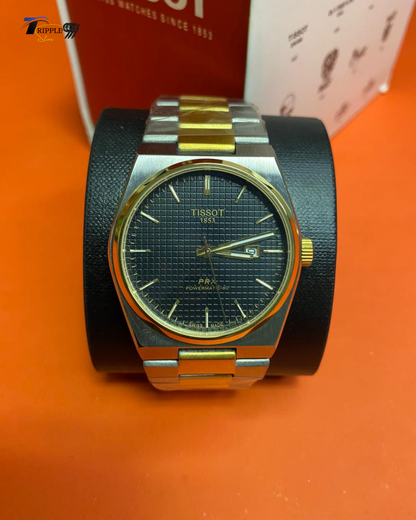 Elegant Gold & Silver Tissot Watch – Swiss Precision & Timeless Design