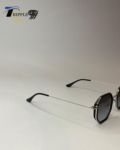 Stylish Octagon Frame Sunglasses – Premium Fashion Eyewear for Modern Look