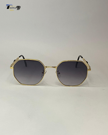 Luxury Gold Frame Sunglasses – Classic Elegance Meets Modern Style