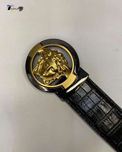 Original Versace Leather  Belt for Men | Premium Fashion Statement 2025