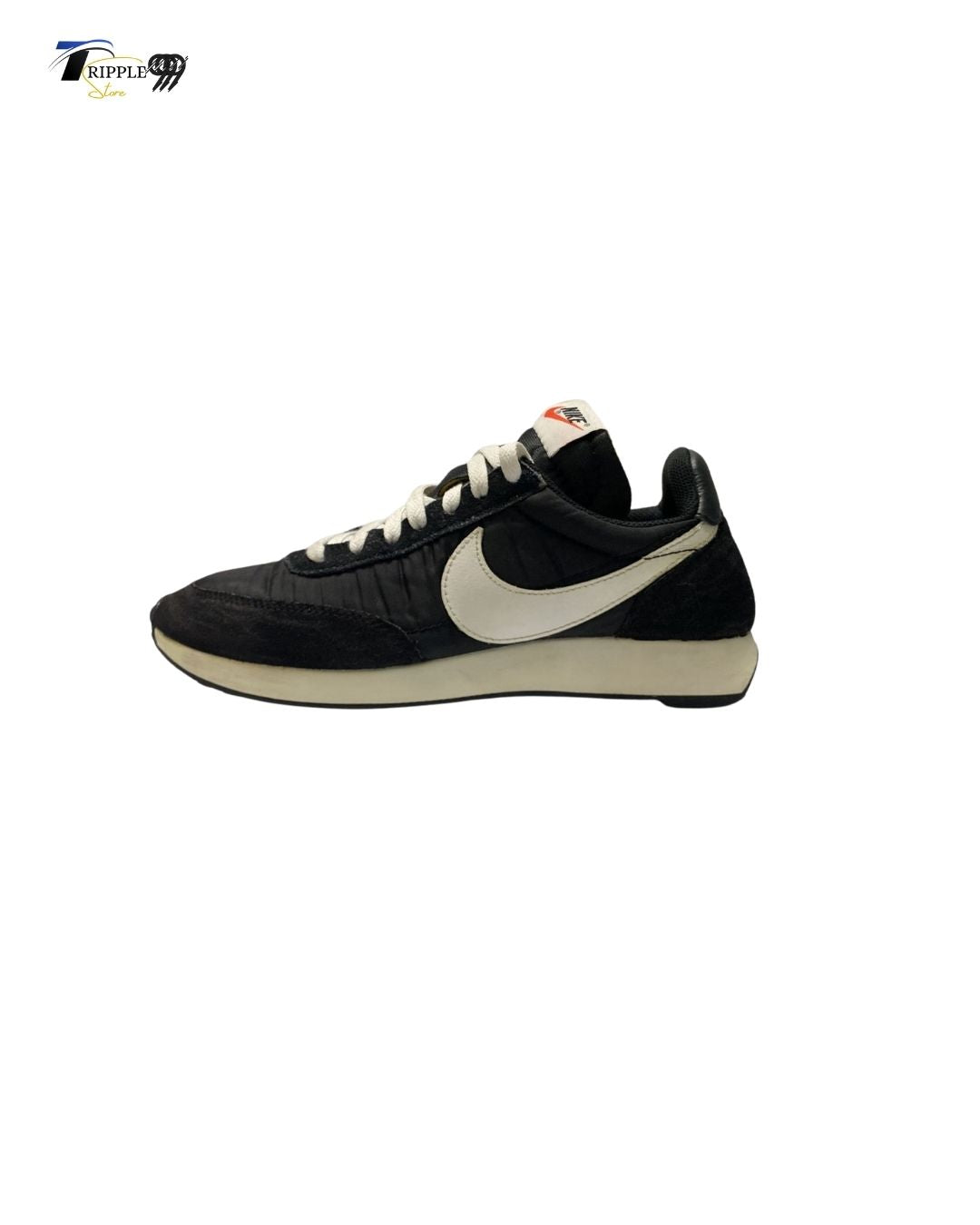 Nike Classic Black Retro Runner Sneakers for Men – Premium Comfort & Daily Wear