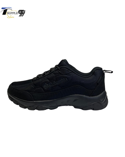 Columbia All Black Sneakers – Lightweight Outdoor & Casual Shoes for Men