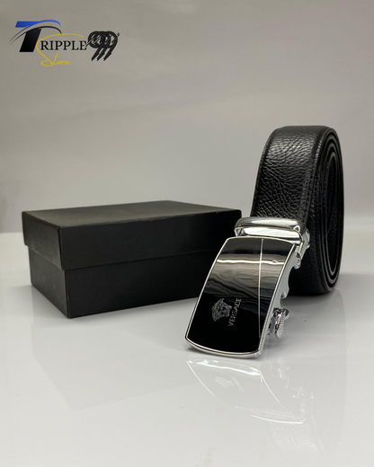 Versace Premium Original Leather Belts for Men | Luxury Designer Buckle Belts