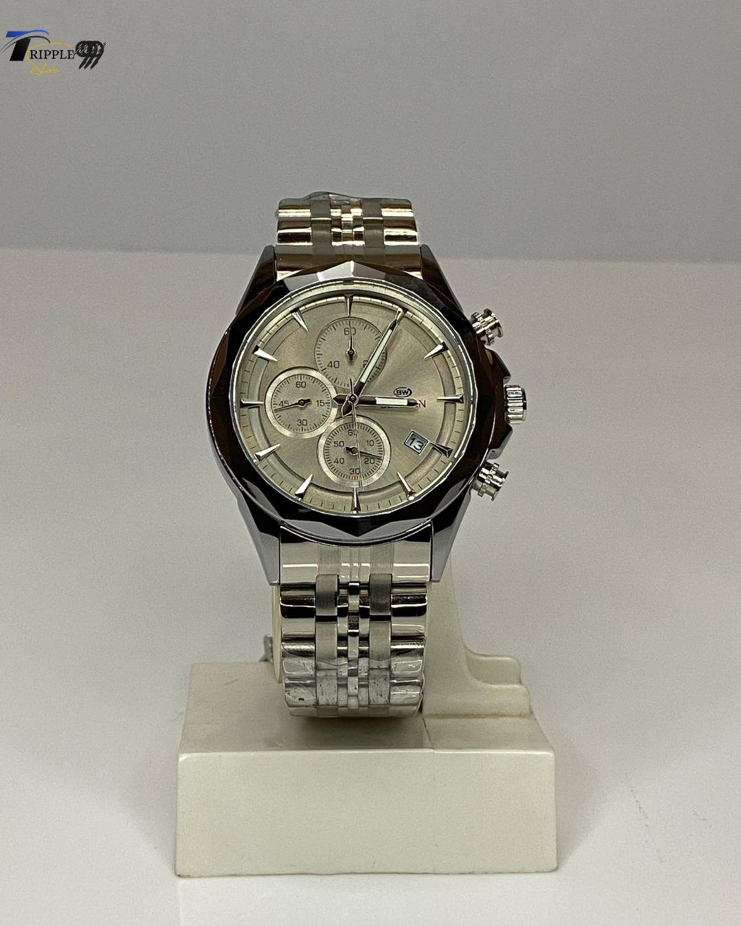 Redefine your wrist game with BESTWIN bold & timeless chronograph design