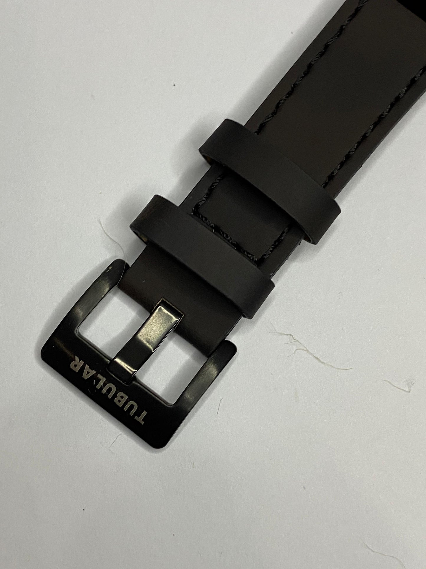 Tubular Analog / Digital watch - Premium Leather Edition