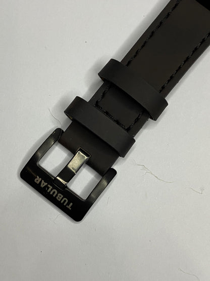 Tubular Analog / Digital watch - Premium Leather Edition