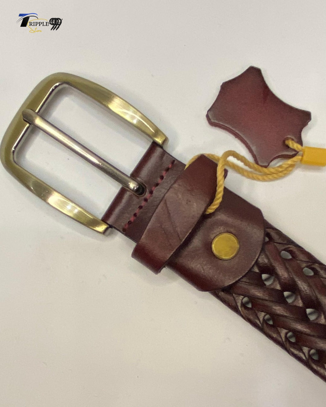 Premium Braided Woven Belt for Men – Stylish & Durable waist-46