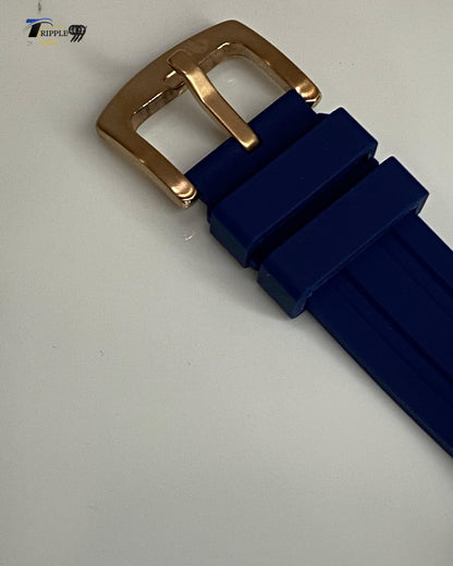 NEW TIME Luxury Blue and Black Chronograph Watch | Stylish Men’s Fashion Timepiece