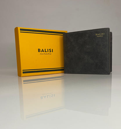 Balsi Premium Leather Wallet - Stylish Bifold Fashion Wallet For Men
