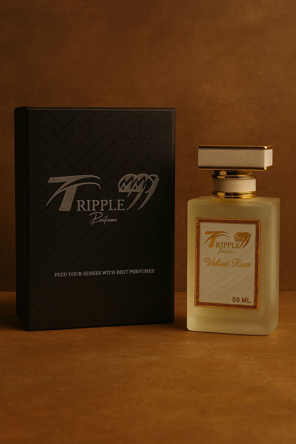 Velvet Rose By Tripple 999  Perfume – Premium Long Lasting Rose Fragrance | 50ML