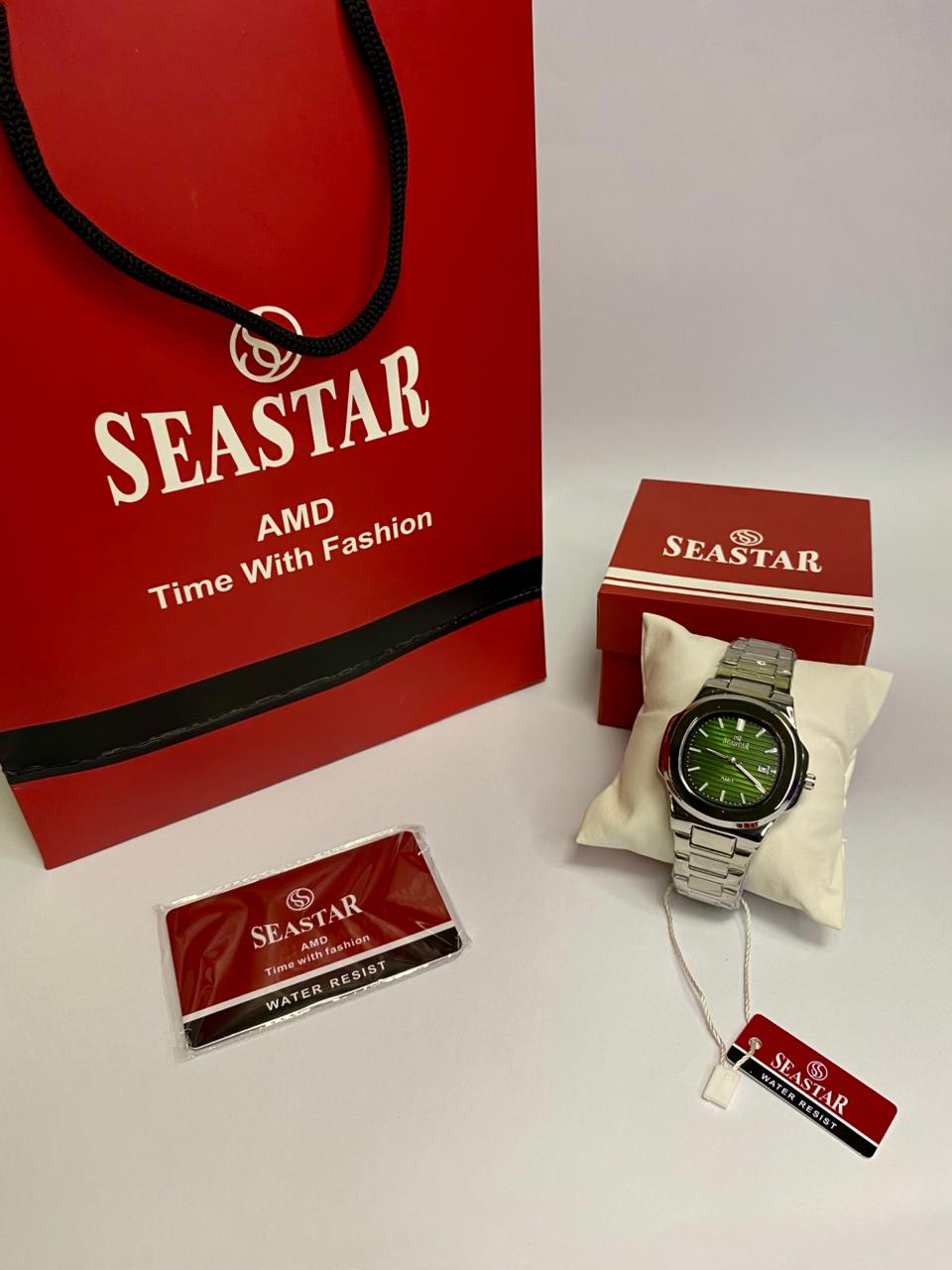SEASTAR AMD Luxury Watch for Men – Elegant Stainless Steel Design with Water Resistance