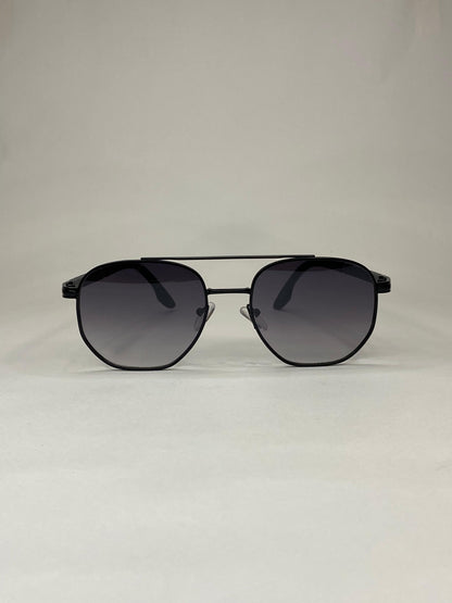 Stylish Black Aviator Sunglasses for Men & Women | UV Protection Shades