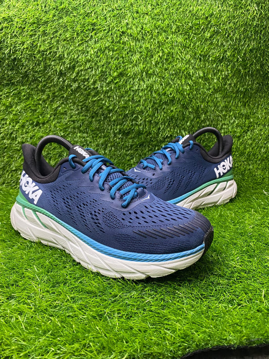HOKA ONE Clifton 7 "Midnight Navy" – High-Performance Daily Trainer
