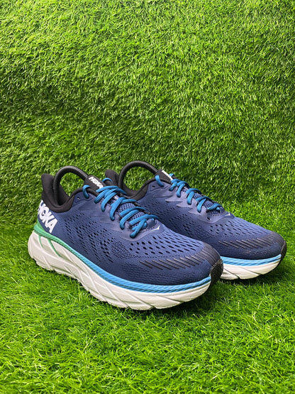 HOKA ONE Clifton 7 "Midnight Navy" – High-Performance Daily Trainer