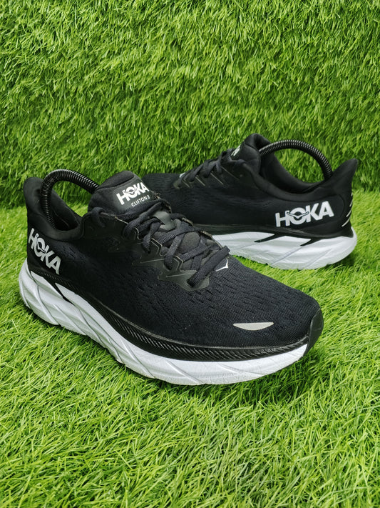 Hoka One One Clifton 8 Premium Running Shoes | Men’s Size UK 9