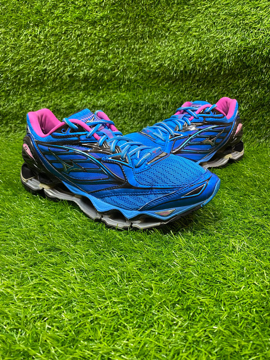Mizuno Wave Prophecy 6 "Electric Blue" – Premium Mechanical Cushioning Running Shoes