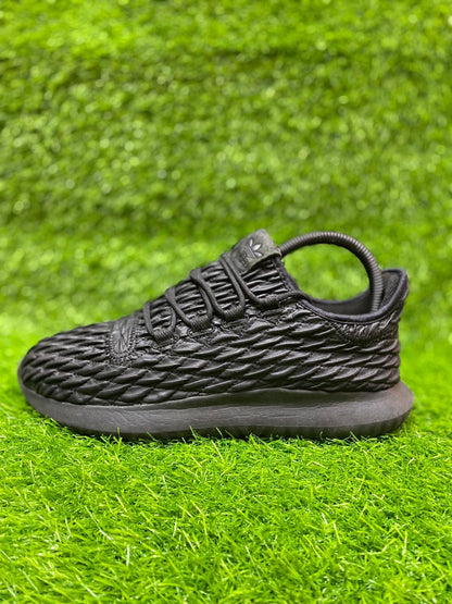 Adidas Originals Tubular Shadow - Premium 3D Knit Triple Black Sneakers