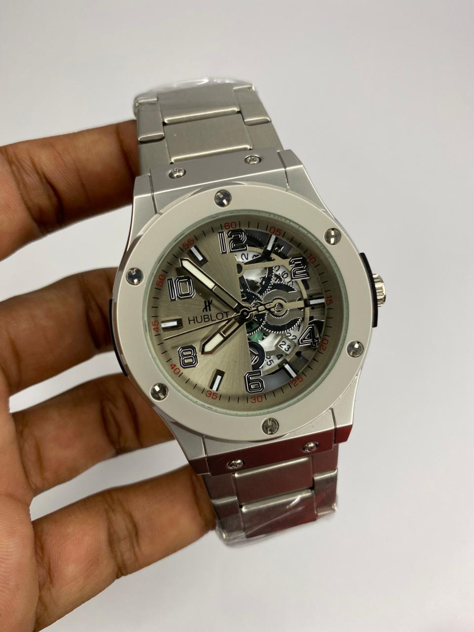 Premium Hublot Luxury Watch | Stylish Stainless Steel Design